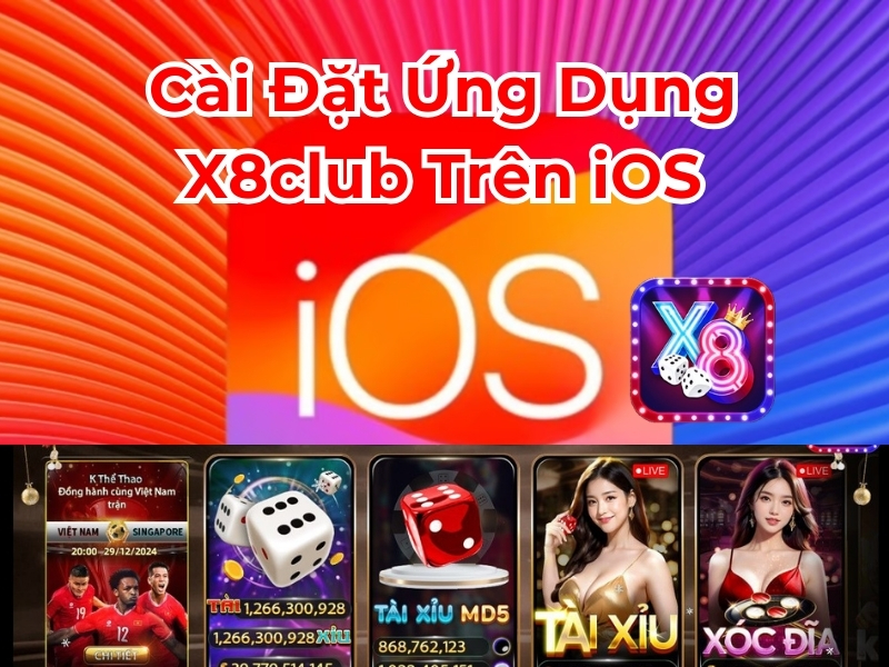 Cài đặt ứng dụng X8club trên iOS