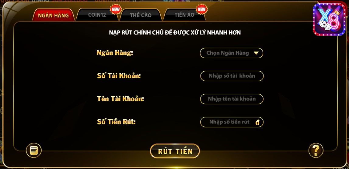 Hướng dẫn quy trình tham gia X8 chi tiết